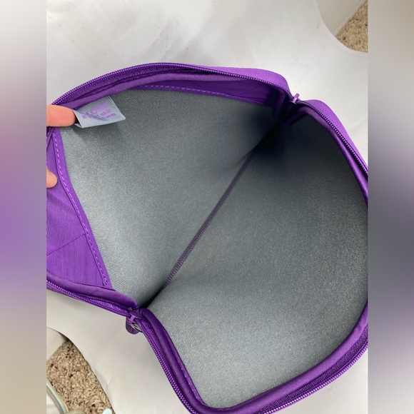 COLORE STUCANO PURPLE SECOND SKIN SLEEVE CARRYING CASE FOR NOTEBOOK 13" x 10" - Picture 5 of 9